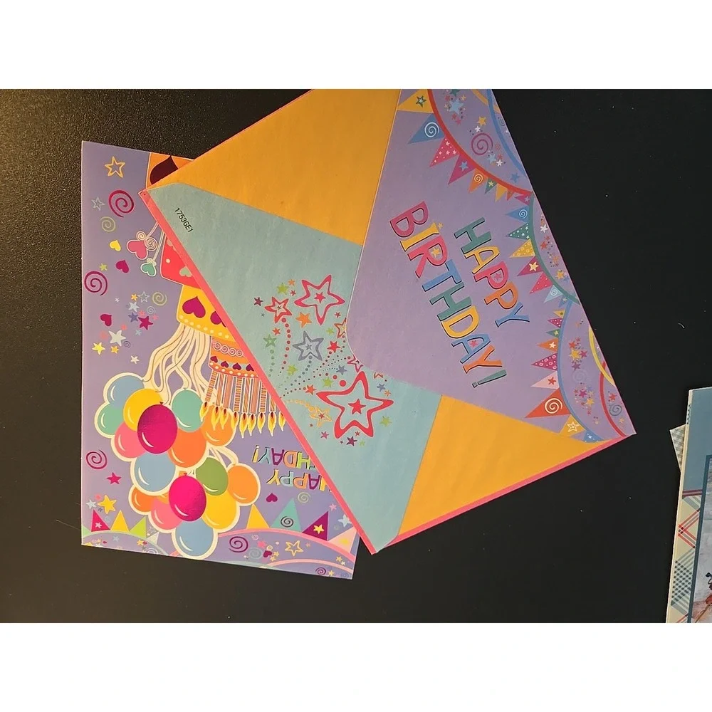 Assorted Birthday Cards & Envelopes Lot Of 13 Greeting Cards‎ New Boys Ranch